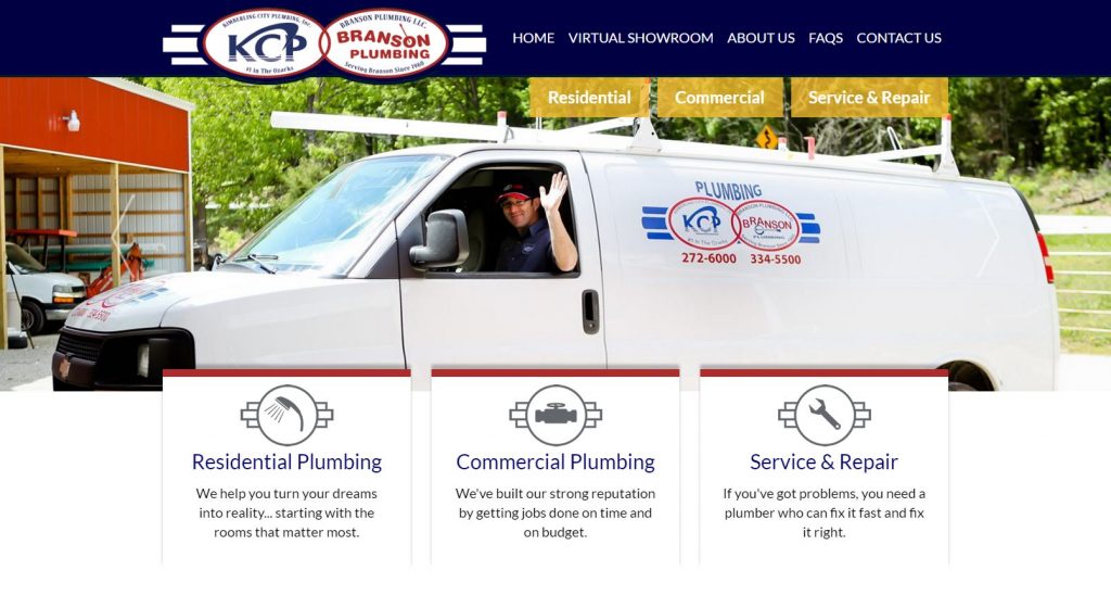 Kimberling City Plumbing Homepage