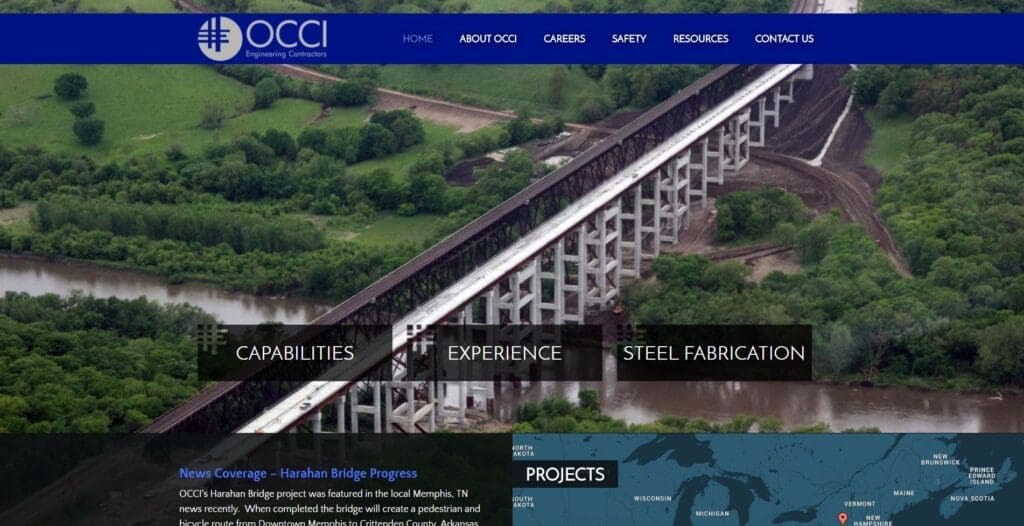 OCCI Engineering Contractors services mid-Missouri since 1985. 