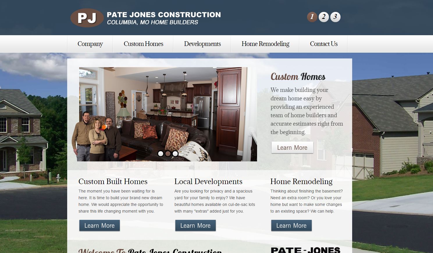 Pate Jones Construction Before