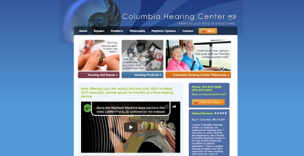 Columbia Hearing Center Before