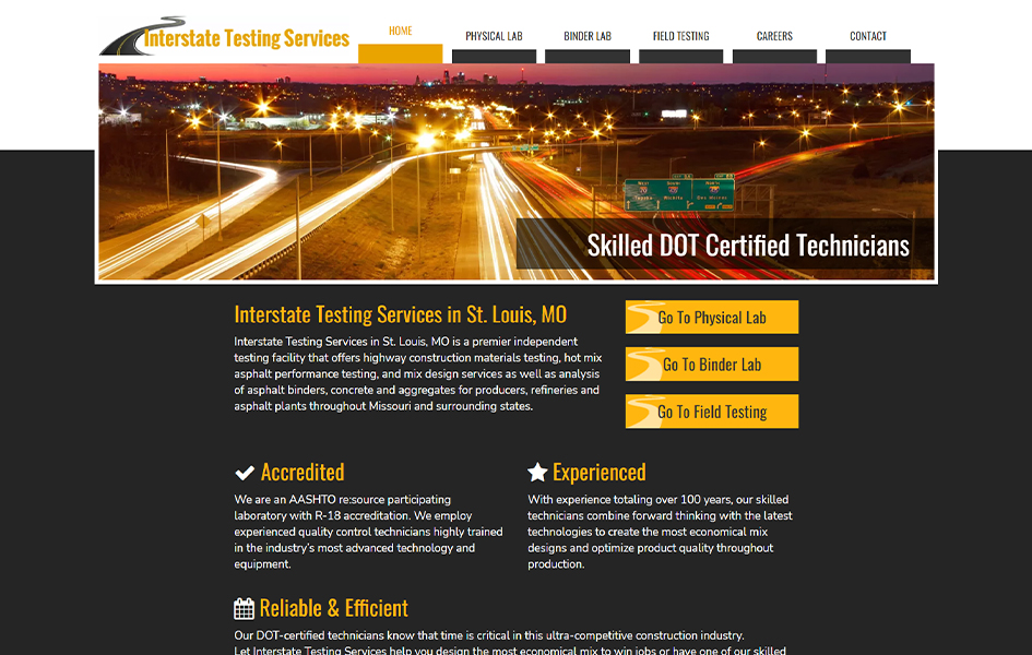 Interstate Testing Services After