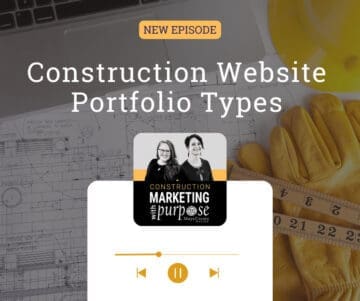 Construction Company Website Portfolio Types