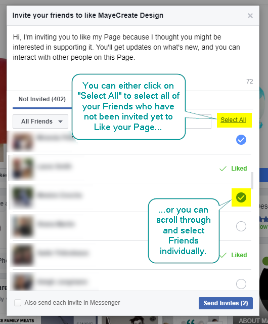Facebook Fundamentals: How to Invite Friends to Like your Facebook Page