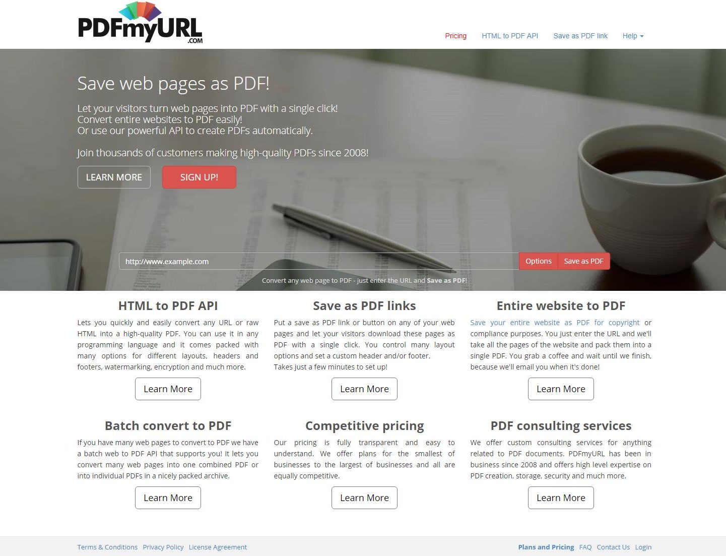 7 Ways to Save Web Pages as PDF/JPG/HTML Files - PDFmyURL.com