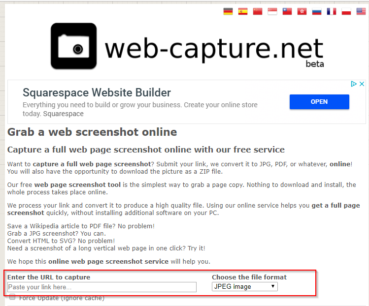 7 Ways to Save Web Pages as PDF/JPG/HTML Files - Web-Capture.net