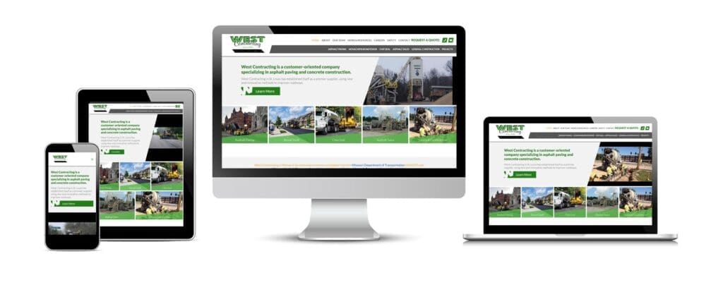 West Contracting's new website