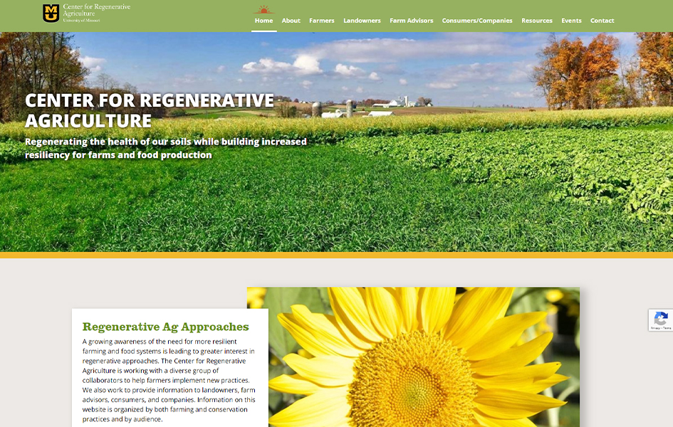 Center for Regenerative Agriculture After