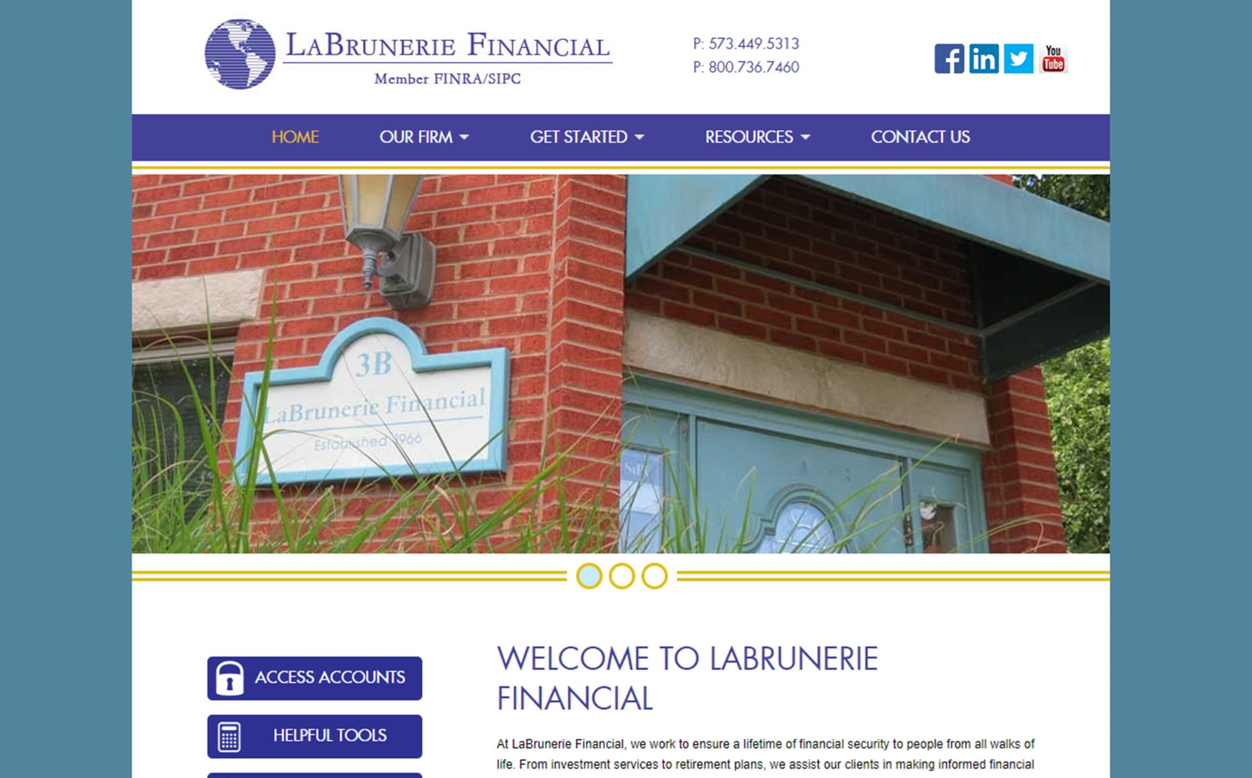 LaBrunerie Financial Before
