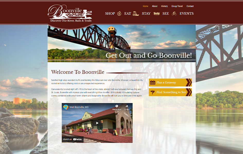 Boonville Tourism Before