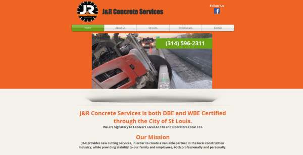 J&R Concrete Services Before