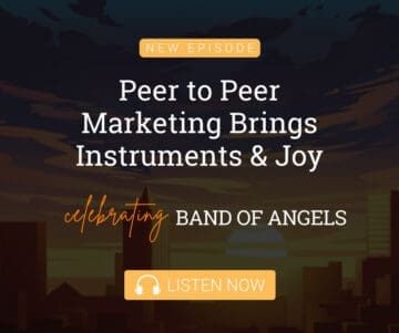 Peer to Peer Marketing Brings Instruments & Joy – Celebrating Band of Angels